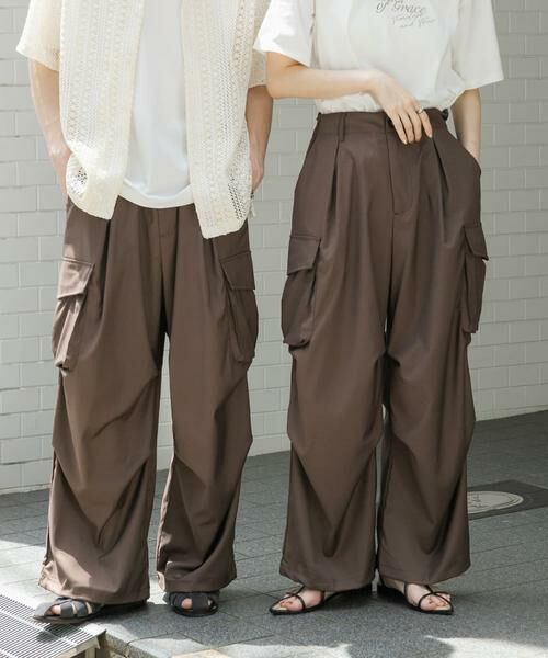 SENSE OF PLACE by URBAN RESEARCH / センスオブプレイス バイ アーバンリサーチ その他パンツ | 『ユニセックス』ワイドカーゴパンツ | 詳細1