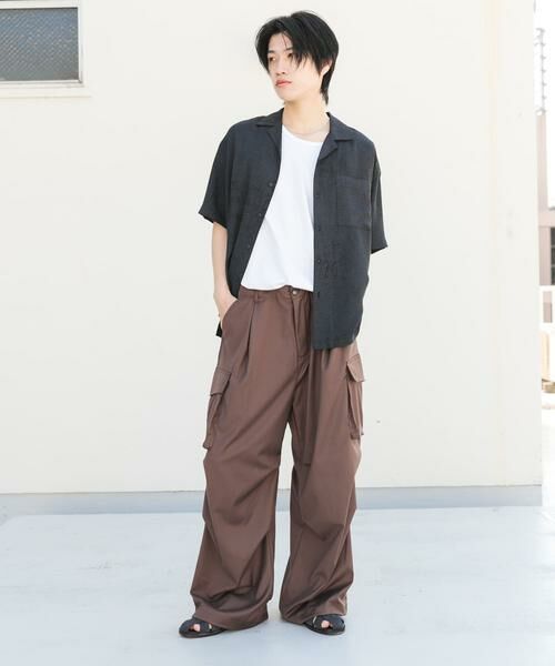 SENSE OF PLACE by URBAN RESEARCH / センスオブプレイス バイ アーバンリサーチ その他パンツ | 『ユニセックス』ワイドカーゴパンツ | 詳細12