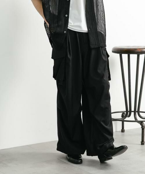 SENSE OF PLACE by URBAN RESEARCH / センスオブプレイス バイ アーバンリサーチ その他パンツ | 『ユニセックス』ワイドカーゴパンツ | 詳細19