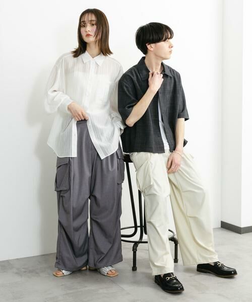 SENSE OF PLACE by URBAN RESEARCH / センスオブプレイス バイ アーバンリサーチ その他パンツ | 『ユニセックス』ワイドカーゴパンツ | 詳細26