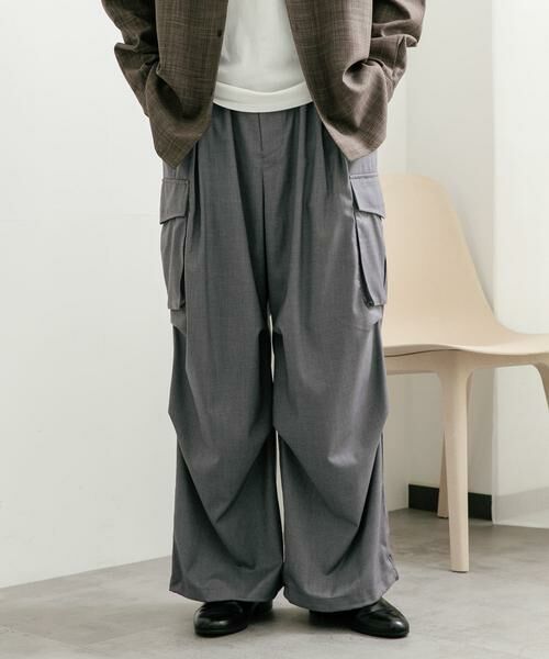 SENSE OF PLACE by URBAN RESEARCH / センスオブプレイス バイ アーバンリサーチ その他パンツ | 『ユニセックス』ワイドカーゴパンツ | 詳細28