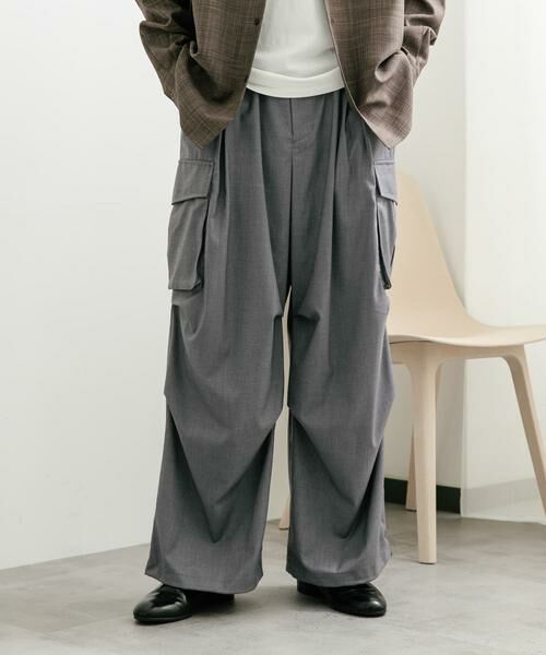 SENSE OF PLACE by URBAN RESEARCH / センスオブプレイス バイ アーバンリサーチ その他パンツ | 『ユニセックス』ワイドカーゴパンツ | 詳細30