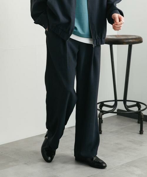 SENSE OF PLACE by URBAN RESEARCH / センスオブプレイス バイ アーバンリサーチ その他パンツ | 『UR TECH DRYLUXE』 リネンライクワイドパンツ | 詳細12