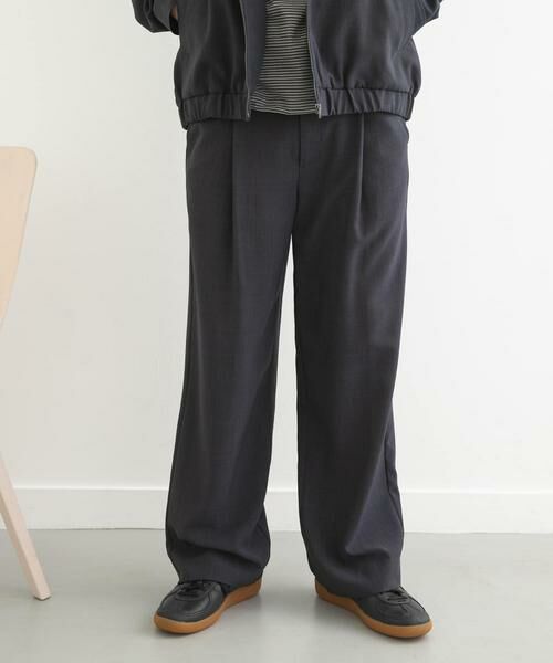 SENSE OF PLACE by URBAN RESEARCH / センスオブプレイス バイ アーバンリサーチ その他パンツ | 『UR TECH DRYLUXE』 リネンライクワイドパンツ | 詳細16
