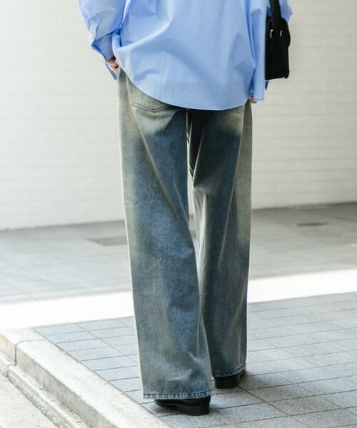 SENSE OF PLACE by URBAN RESEARCH / センスオブプレイス バイ アーバンリサーチ デニムパンツ | 『ユニセックス』ヴィンテージライクデニムワイドパンツ | 詳細14