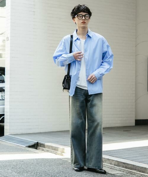 SENSE OF PLACE by URBAN RESEARCH / センスオブプレイス バイ アーバンリサーチ デニムパンツ | 『ユニセックス』ヴィンテージライクデニムワイドパンツ | 詳細16