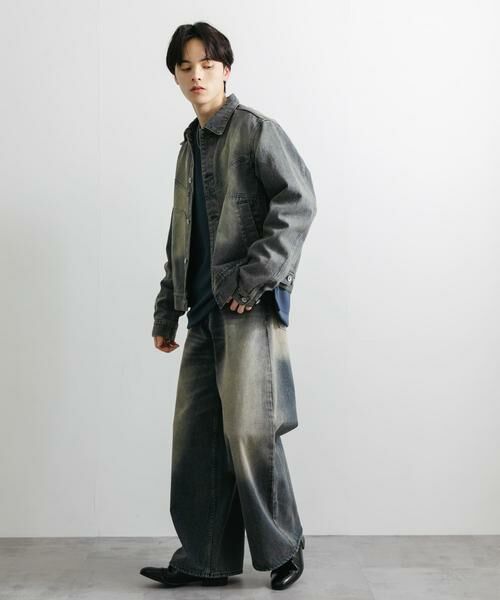 SENSE OF PLACE by URBAN RESEARCH / センスオブプレイス バイ アーバンリサーチ デニムパンツ | 『ユニセックス』ヴィンテージライクデニムワイドパンツ | 詳細23