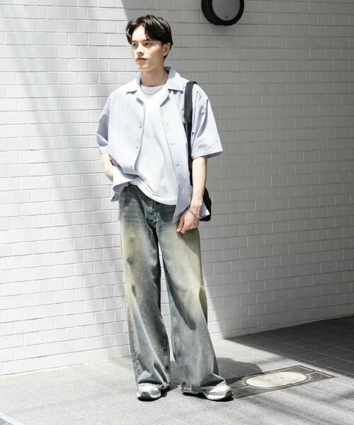 SENSE OF PLACE by URBAN RESEARCH / センスオブプレイス バイ アーバンリサーチ デニムパンツ | 『ユニセックス』ヴィンテージライクデニムワイドパンツ | 詳細8