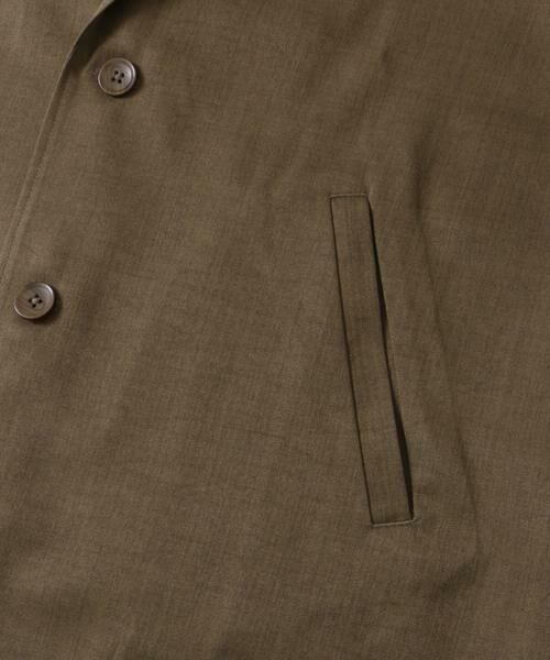 SENSE OF PLACE by URBAN RESEARCH / センスオブプレイス バイ アーバンリサーチ その他アウター | リネンライクテーラードショートスリーブジャケット | 詳細12