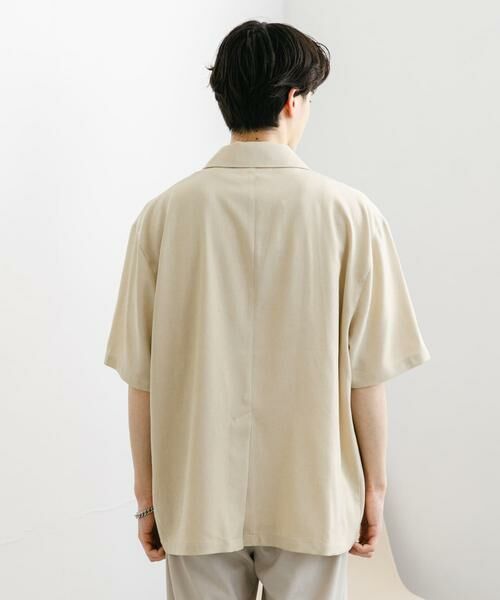 SENSE OF PLACE by URBAN RESEARCH / センスオブプレイス バイ アーバンリサーチ その他アウター | リネンライクテーラードショートスリーブジャケット | 詳細27