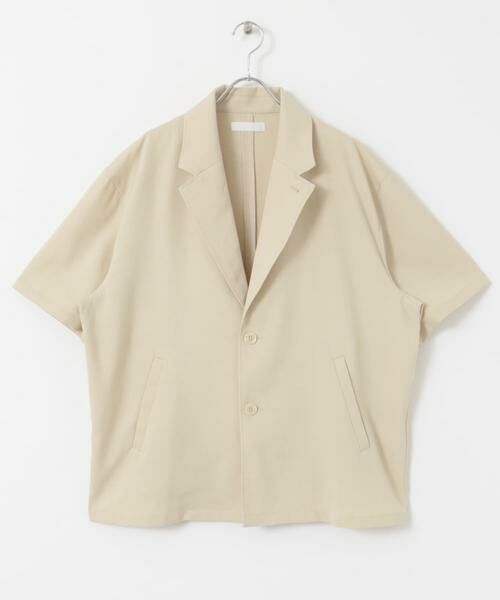 SENSE OF PLACE by URBAN RESEARCH / センスオブプレイス バイ アーバンリサーチ その他アウター | リネンライクテーラードショートスリーブジャケット | 詳細28