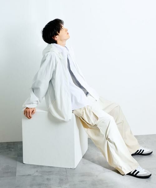 SENSE OF PLACE by URBAN RESEARCH / センスオブプレイス バイ アーバンリサーチ ナイロンジャケット | 『ユニセックス』『UVカット / 撥水』ライトフーディージップパーカー | 詳細10