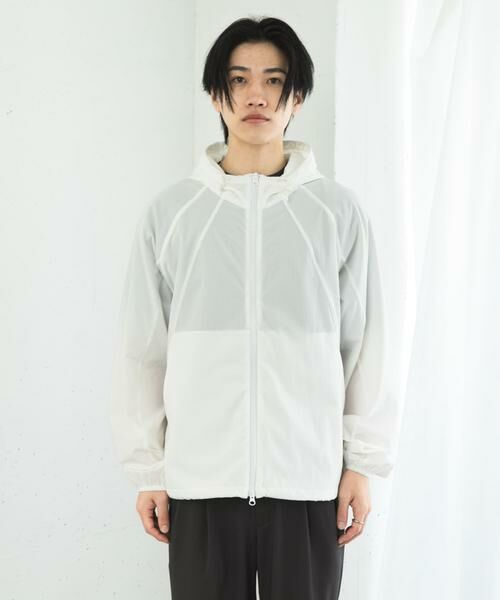 SENSE OF PLACE by URBAN RESEARCH / センスオブプレイス バイ アーバンリサーチ ナイロンジャケット | 『ユニセックス』『UVカット / 撥水』ライトフーディージップパーカー | 詳細17