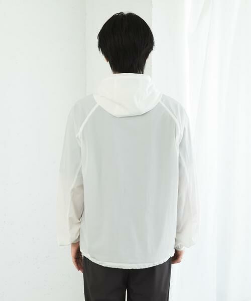 SENSE OF PLACE by URBAN RESEARCH / センスオブプレイス バイ アーバンリサーチ ナイロンジャケット | 『ユニセックス』『UVカット / 撥水』ライトフーディージップパーカー | 詳細19