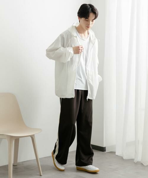 SENSE OF PLACE by URBAN RESEARCH / センスオブプレイス バイ アーバンリサーチ ナイロンジャケット | 『ユニセックス』『UVカット / 撥水』ライトフーディージップパーカー | 詳細6