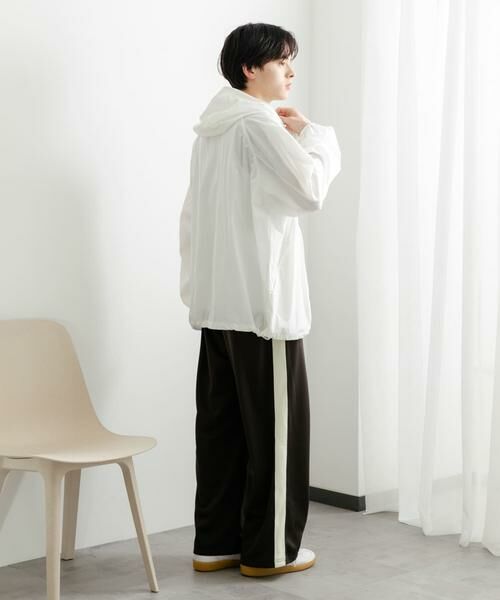 SENSE OF PLACE by URBAN RESEARCH / センスオブプレイス バイ アーバンリサーチ ナイロンジャケット | 『ユニセックス』『UVカット / 撥水』ライトフーディージップパーカー | 詳細8