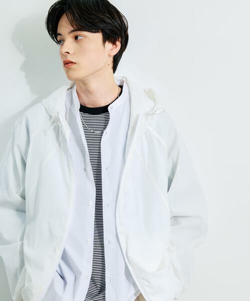 SENSE OF PLACE by URBAN RESEARCH / センスオブプレイス バイ アーバンリサーチ ナイロンジャケット | 『ユニセックス』『UVカット / 撥水』ライトフーディージップパーカー | 詳細9