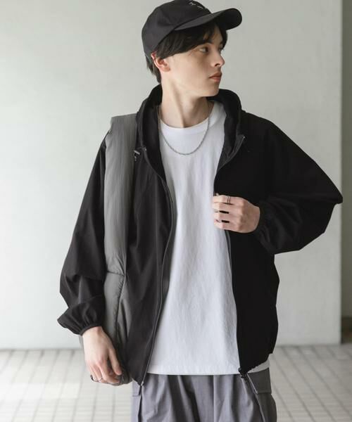 SENSE OF PLACE by URBAN RESEARCH / センスオブプレイス バイ アーバンリサーチ ナイロンジャケット | 『ユニセックス』『UVカット / 撥水』ライトフーディージップパーカー | 詳細25