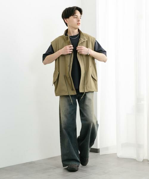 SENSE OF PLACE by URBAN RESEARCH / センスオブプレイス バイ アーバンリサーチ ミリタリージャケット・コート | ルーズモッズベスト | 詳細6
