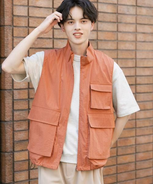 SENSE OF PLACE by URBAN RESEARCH / センスオブプレイス バイ アーバンリサーチ ブルゾン | ユーティリティスタンドベスト | 詳細1