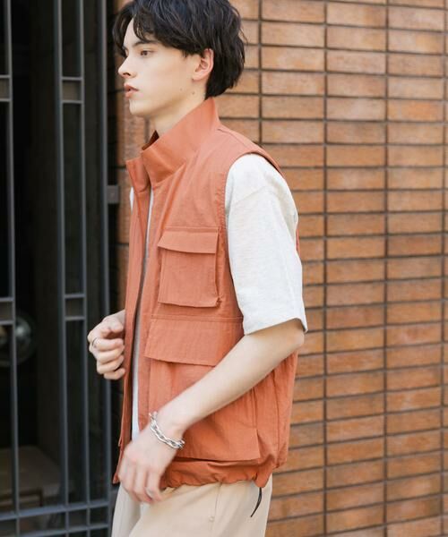 SENSE OF PLACE by URBAN RESEARCH / センスオブプレイス バイ アーバンリサーチ ブルゾン | ユーティリティスタンドベスト | 詳細3