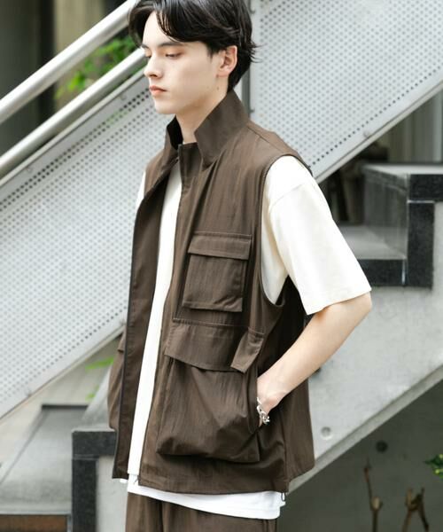 SENSE OF PLACE by URBAN RESEARCH / センスオブプレイス バイ アーバンリサーチ ブルゾン | ユーティリティスタンドベスト | 詳細11