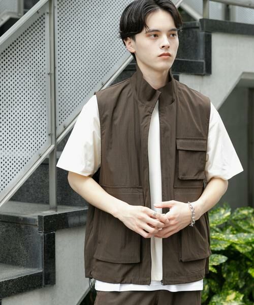 SENSE OF PLACE by URBAN RESEARCH / センスオブプレイス バイ アーバンリサーチ ブルゾン | ユーティリティスタンドベスト | 詳細13