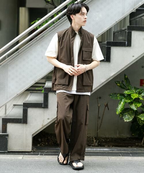 SENSE OF PLACE by URBAN RESEARCH / センスオブプレイス バイ アーバンリサーチ ブルゾン | ユーティリティスタンドベスト | 詳細15