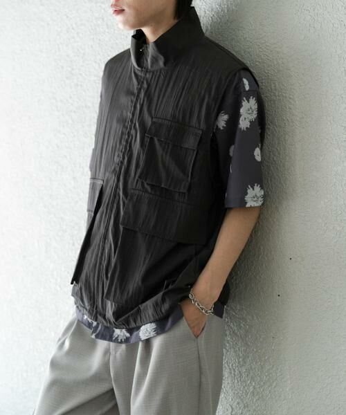 SENSE OF PLACE by URBAN RESEARCH / センスオブプレイス バイ アーバンリサーチ ブルゾン | ユーティリティスタンドベスト | 詳細20