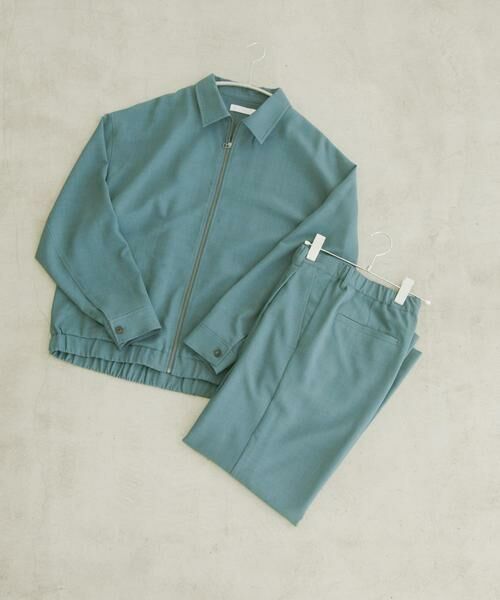 SENSE OF PLACE by URBAN RESEARCH / センスオブプレイス バイ アーバンリサーチ ブルゾン | 『UR TECH DRYLUXE』リネンライクジップブルゾン | 詳細8