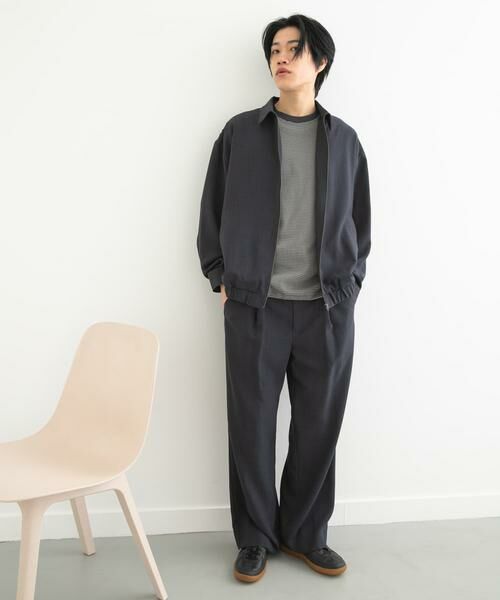 SENSE OF PLACE by URBAN RESEARCH / センスオブプレイス バイ アーバンリサーチ ブルゾン | 『UR TECH DRYLUXE』リネンライクジップブルゾン | 詳細22
