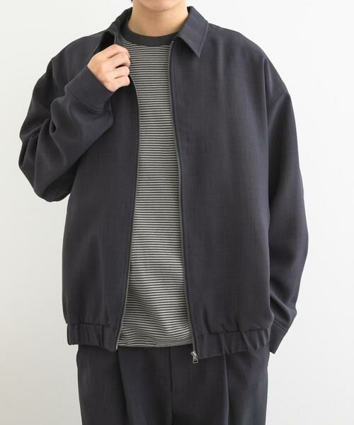 SENSE OF PLACE by URBAN RESEARCH / センスオブプレイス バイ アーバンリサーチ ブルゾン | 『UR TECH DRYLUXE』リネンライクジップブルゾン | 詳細19