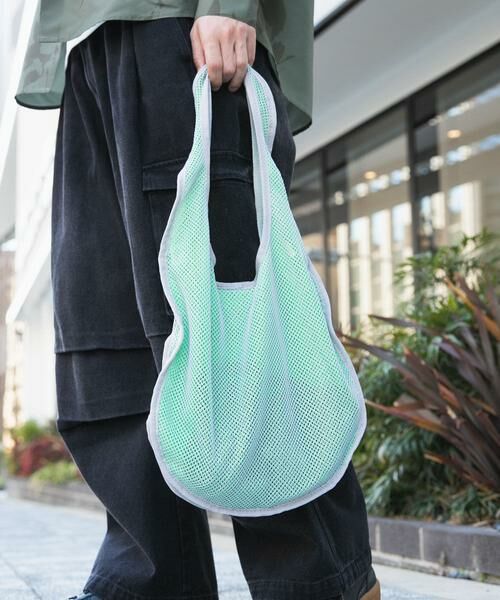 SENSE OF PLACE by URBAN RESEARCH / センスオブプレイス バイ アーバンリサーチ トートバッグ | メッシュラウンドトートバッグ | 詳細12