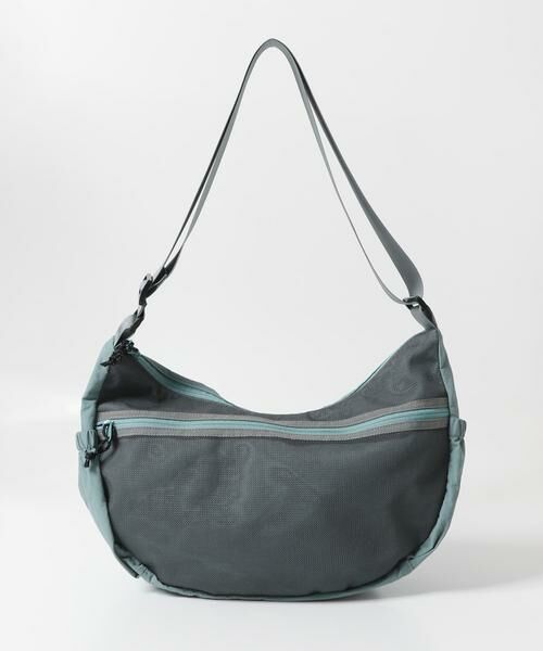 SENSE OF PLACE by URBAN RESEARCH/センスオブプレイス バイ アーバンリサーチ ナイロンメッシュショルダーバッグ ライトカーキ one SENSE OF PLACE by URBAN RESEARCH/センスオブプレイス バイ アーバンリサーチ ナイロンメッシュショルダーバッグ ライトカーキ one