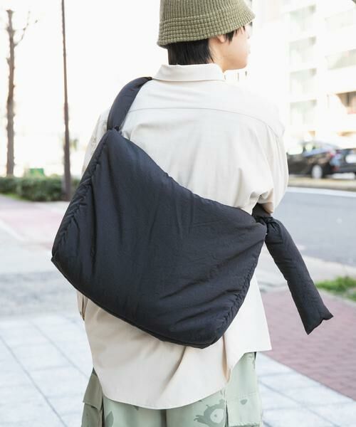 SENSE OF PLACE by URBAN RESEARCH / センスオブプレイス バイ アーバンリサーチ ショルダーバッグ | ナイロンパデットビックショルダー | 詳細12