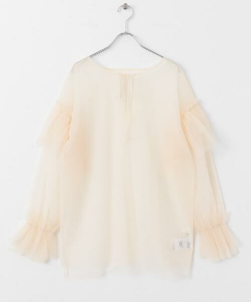 SENSE OF PLACE by URBAN RESEARCH / センスオブプレイス バイ アーバンリサーチ シャツ・ブラウス | シアーチュールフリルトップ | 詳細27