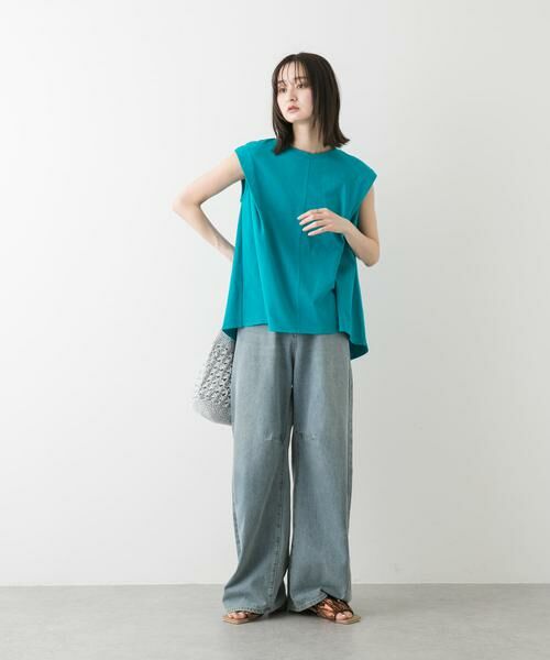 SENSE OF PLACE by URBAN RESEARCH / センスオブプレイス バイ アーバンリサーチ Tシャツ | ショルダータックフレアカットトップ | 詳細4