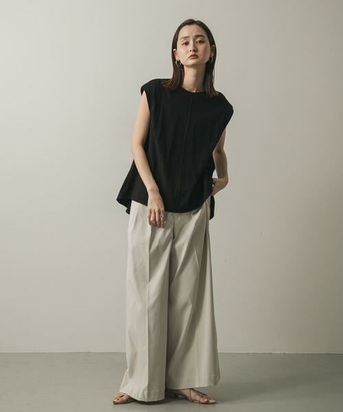 SENSE OF PLACE by URBAN RESEARCH / センスオブプレイス バイ アーバンリサーチ Tシャツ | ショルダータックフレアカットトップ | 詳細25