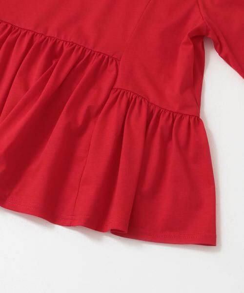 SENSE OF PLACE by URBAN RESEARCH / センスオブプレイス バイ アーバンリサーチ Tシャツ | クルーネックペプラムフリルトップ | 詳細10