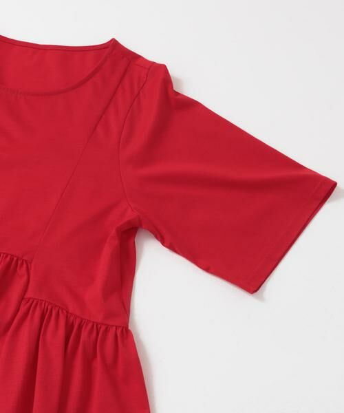 SENSE OF PLACE by URBAN RESEARCH / センスオブプレイス バイ アーバンリサーチ Tシャツ | クルーネックペプラムフリルトップ | 詳細8