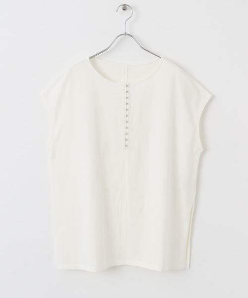 SENSE OF PLACE by URBAN RESEARCH / センスオブプレイス バイ アーバンリサーチ Tシャツ | フロントホックフレンチスリーブカットトップ | 詳細14