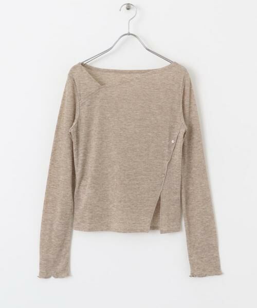 SENSE OF PLACE by URBAN RESEARCH / センスオブプレイス バイ アーバンリサーチ Tシャツ | アシメデコルテシアートップ | 詳細5