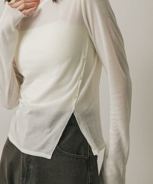 SENSE OF PLACE by URBAN RESEARCH / センスオブプレイス バイ アーバンリサーチ Tシャツ | アシメデコルテシアートップ | 詳細12