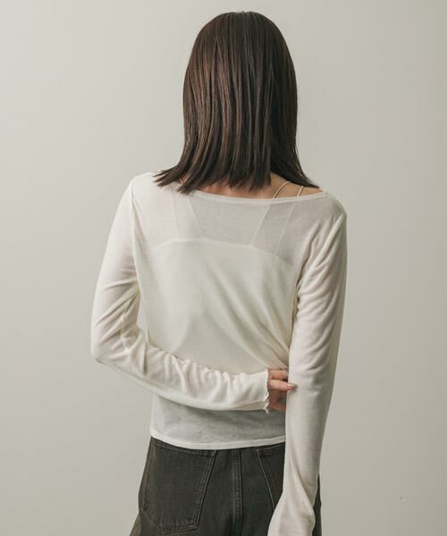 SENSE OF PLACE by URBAN RESEARCH / センスオブプレイス バイ アーバンリサーチ Tシャツ | アシメデコルテシアートップ | 詳細14