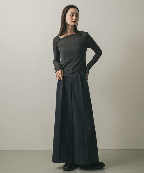 SENSE OF PLACE by URBAN RESEARCH / センスオブプレイス バイ アーバンリサーチ Tシャツ | アシメデコルテシアートップ | 詳細22