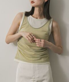 SENSE OF PLACE by URBAN RESEARCH / センスオブプレイス バイ アーバンリサーチ タンクトップ | シアーレイヤードタンクトップ