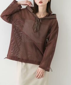 SENSE OF PLACE by URBAN RESEARCH / センスオブプレイス バイ アーバンリサーチ その他トップス | フーデットメッシュトップ