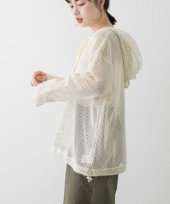 SENSE OF PLACE by URBAN RESEARCH / センスオブプレイス バイ アーバンリサーチ その他トップス | フーデットメッシュトップ