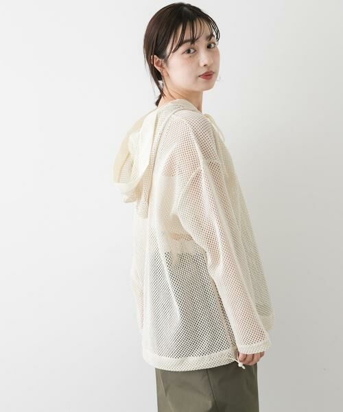 SENSE OF PLACE by URBAN RESEARCH / センスオブプレイス バイ アーバンリサーチ その他トップス | フーデットメッシュトップ | 詳細16