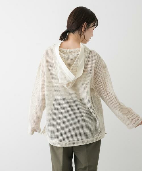 SENSE OF PLACE by URBAN RESEARCH / センスオブプレイス バイ アーバンリサーチ その他トップス | フーデットメッシュトップ | 詳細17